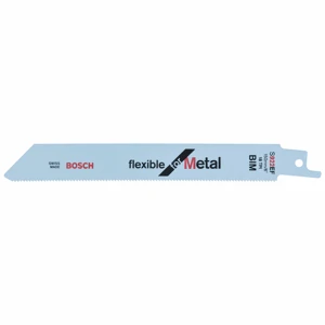 Bosch Flexible For Metal S922EF Reciprocating Saw Blades, Pack of 5